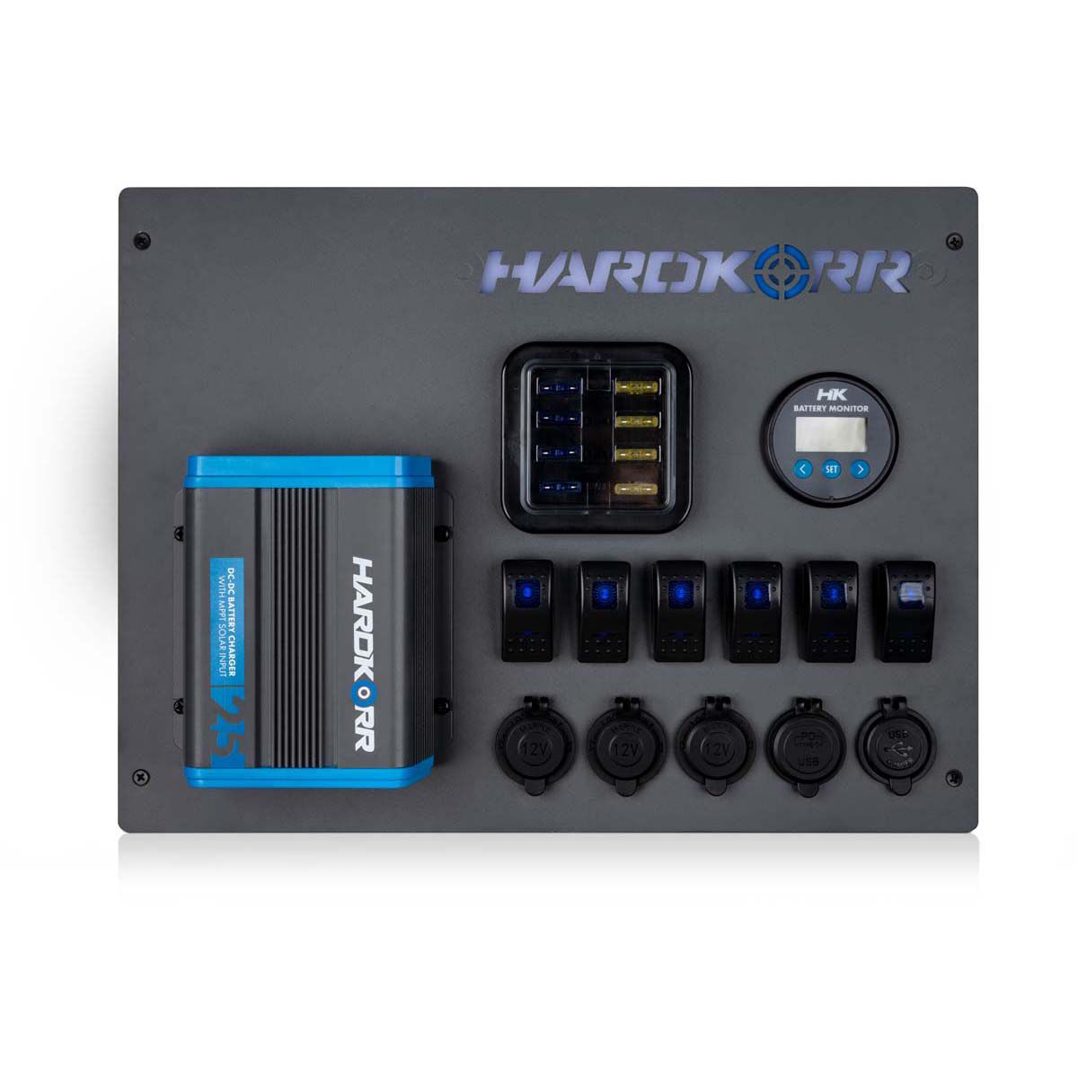 Hardkorr 12V Power Hub with 25A DC-DC Charger, , bcf_hi-res