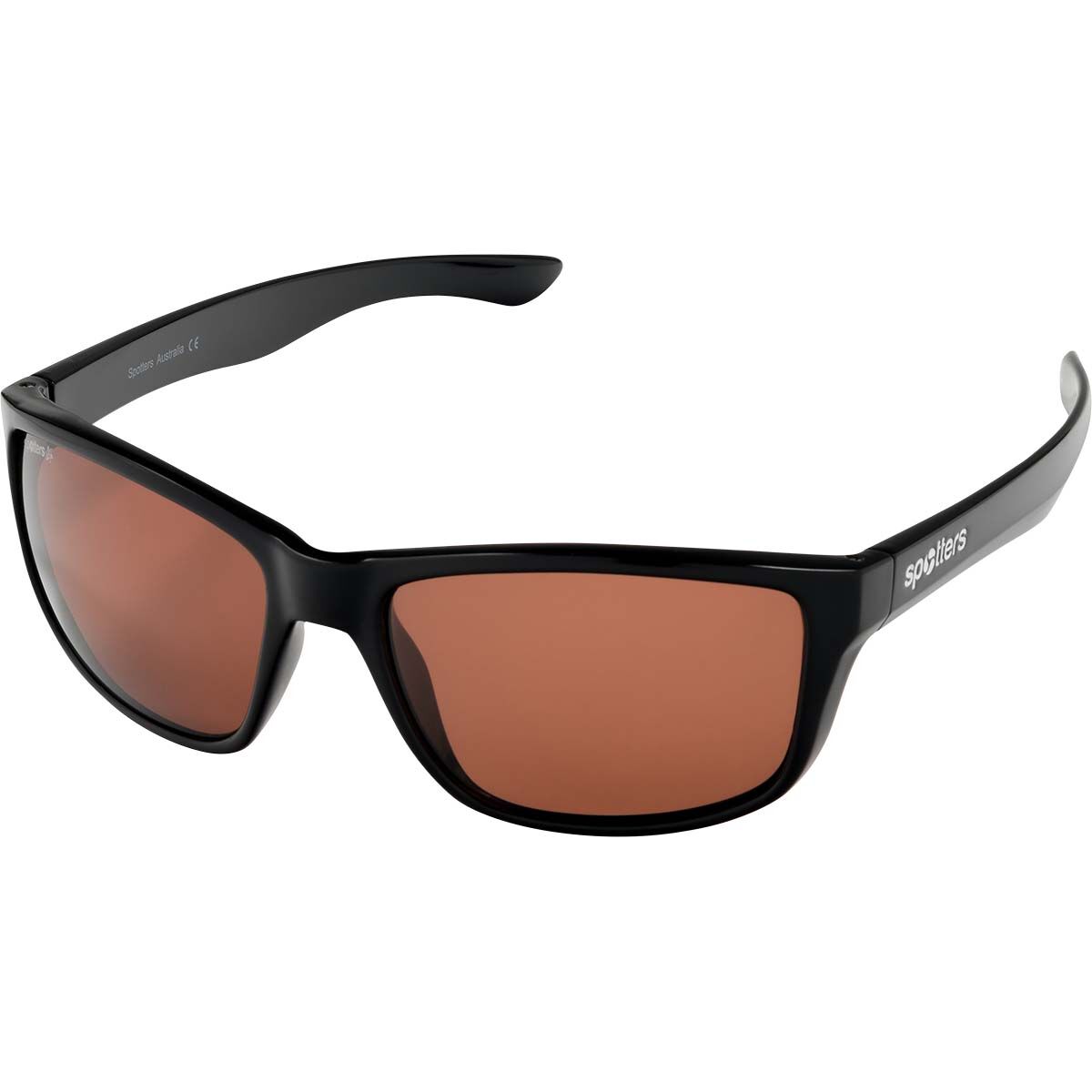Spotters Rebel Polarised Sunglasses Matt Black with Halide Lens, , bcf_hi-res