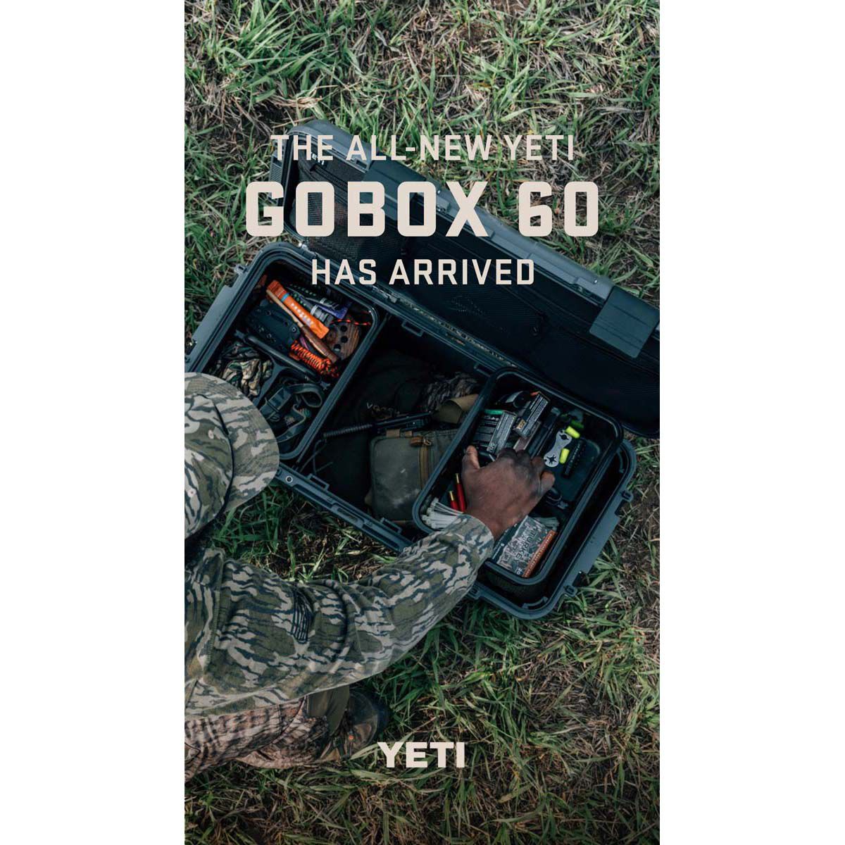 YETI&reg; LoadOut&reg; GoBox 60 Gear Case Charcoal, Charcoal, bcf_hi-res