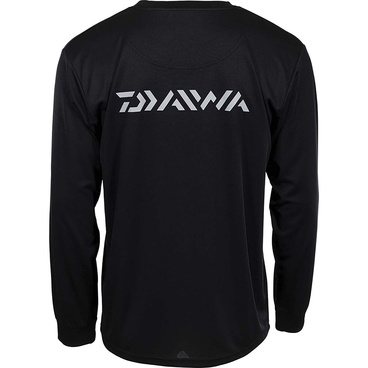 Daiwa Men's Crew Fishing Shirt, Black, bcf_hi-res