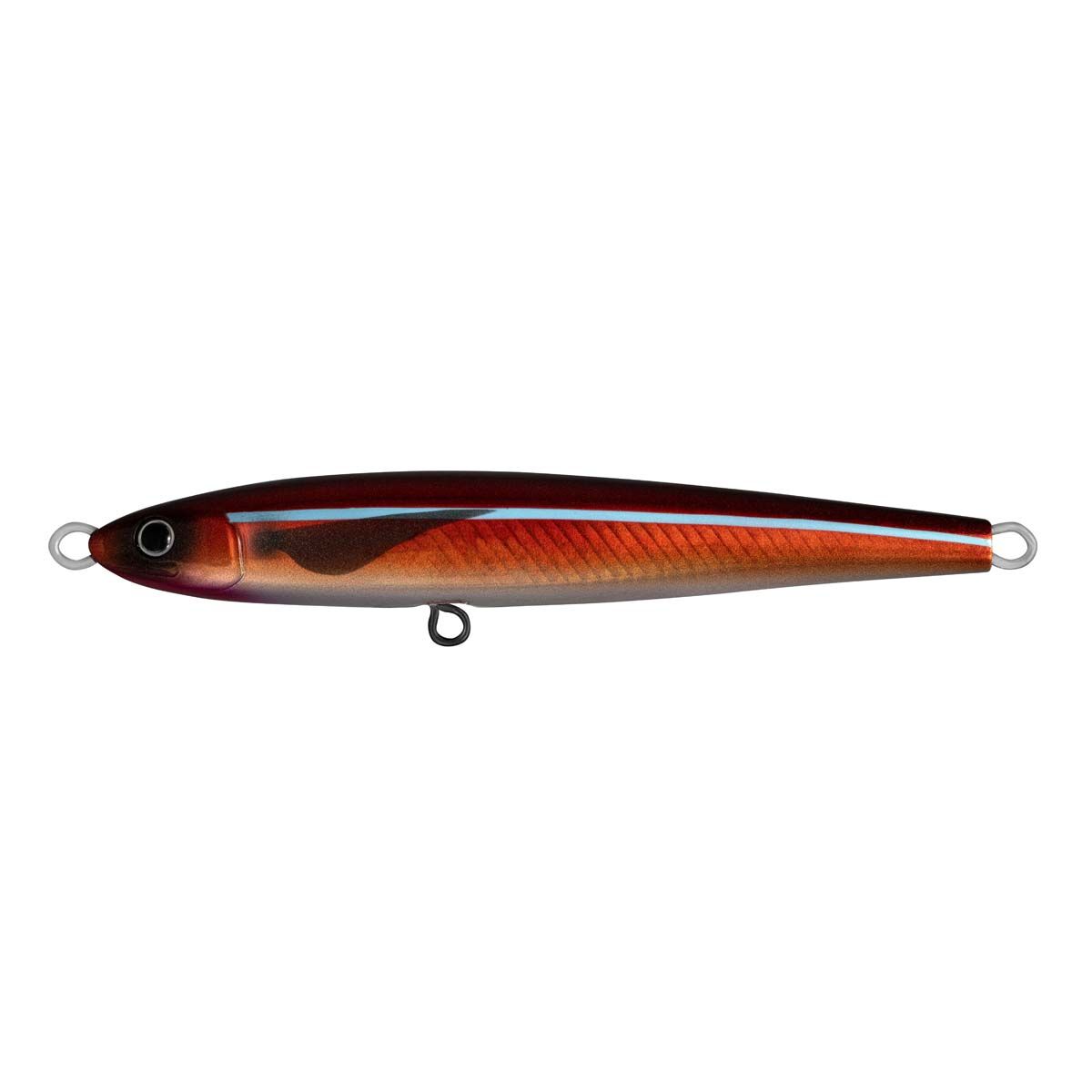 Daiwa Saltiga Overthere Sinking Stickbait Lure 130mm Red Flash, Red Flash, bcf_hi-res