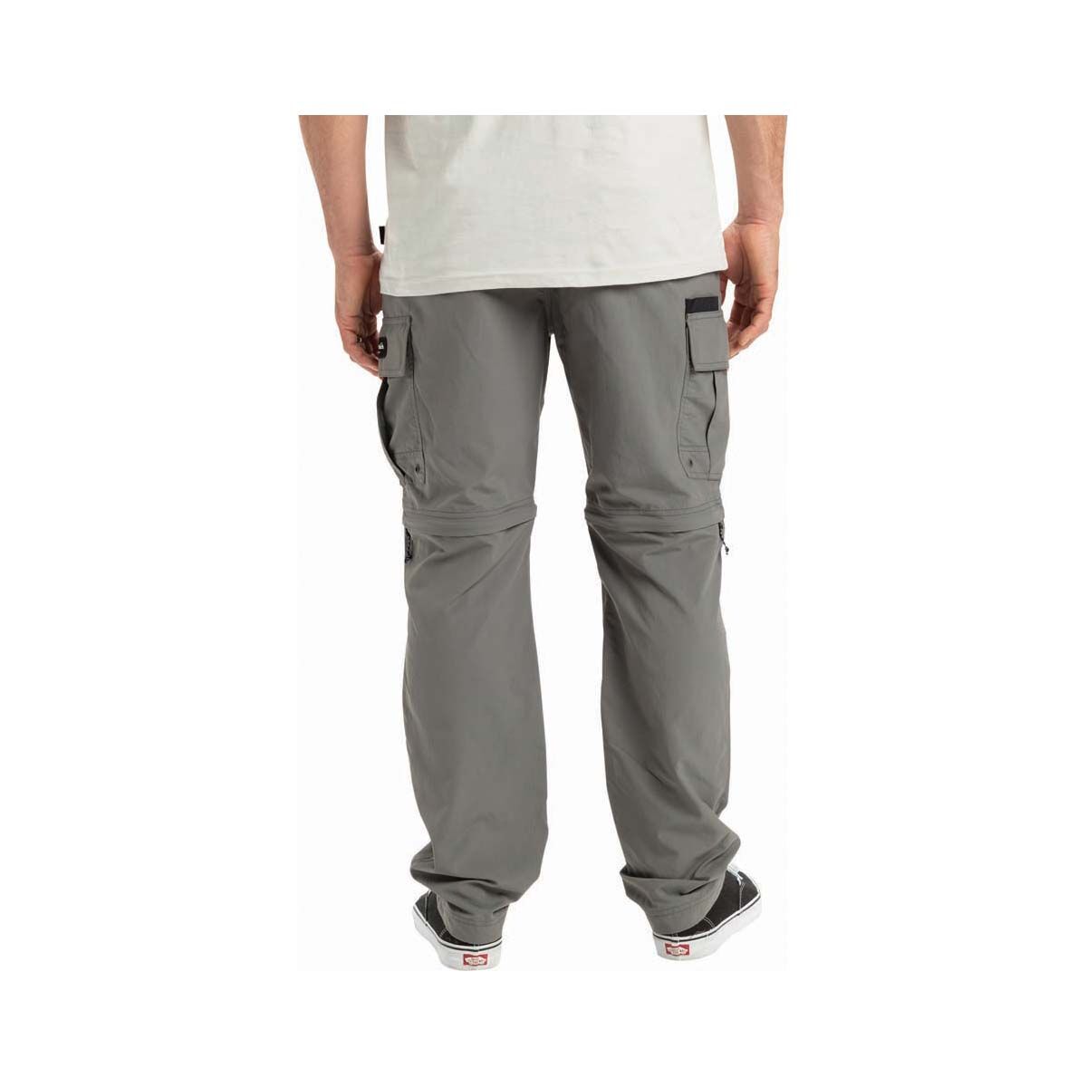 Quiksilver Men&rsquo;s Low Tide Cargo Pants, Grey, bcf_hi-res