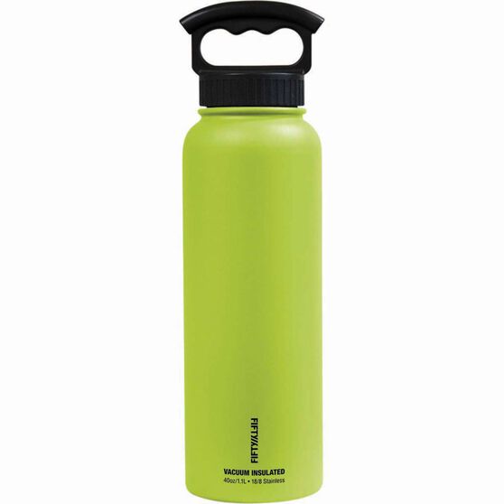 Fifty Fifty Insulated Drink Bottle 1 1l Lime Bcf
