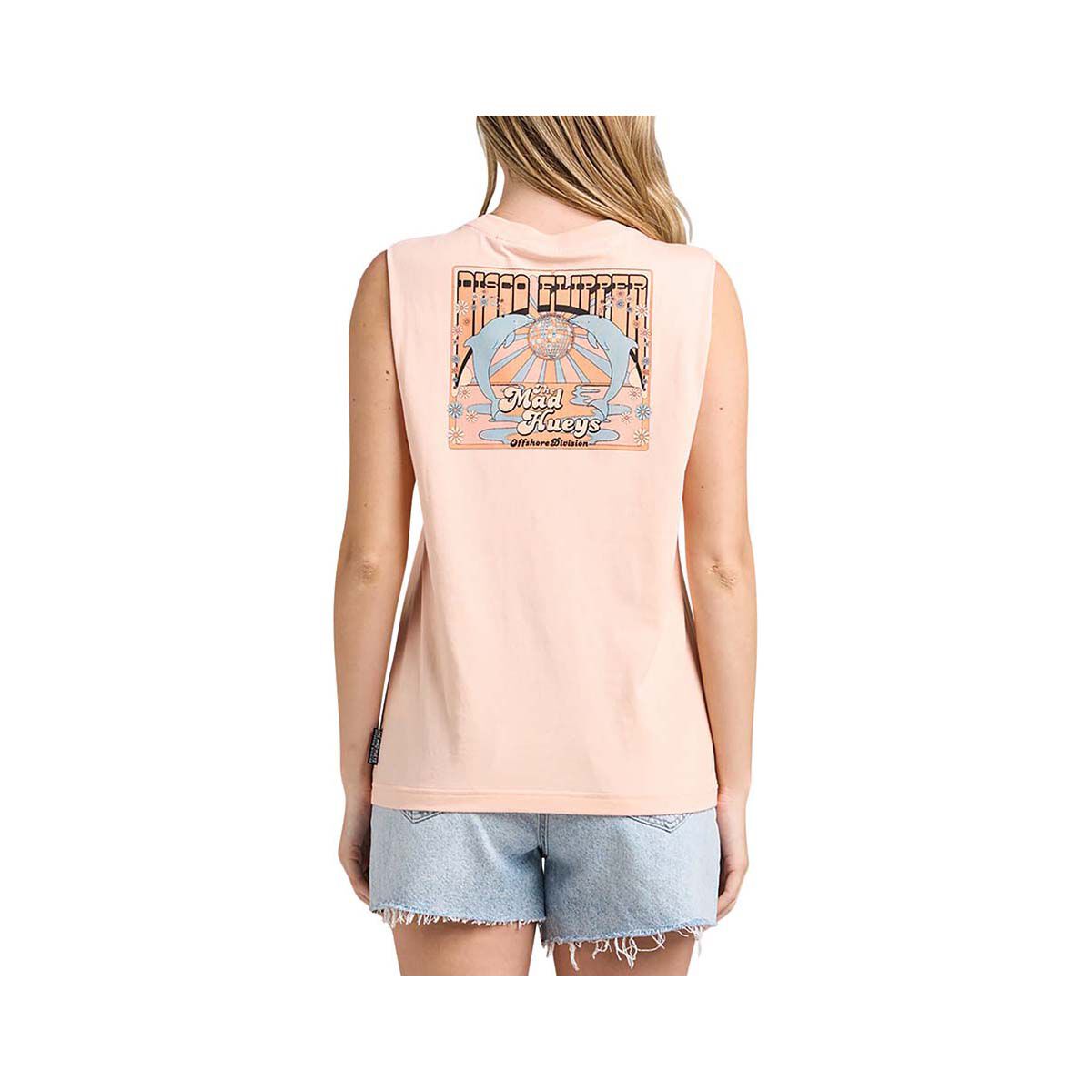 The Mad Hueys Women’s Disco Flipper Muscle Tank