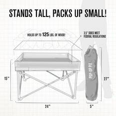 Fireside Portable Popup Fire Pit, , bcf_hi-res