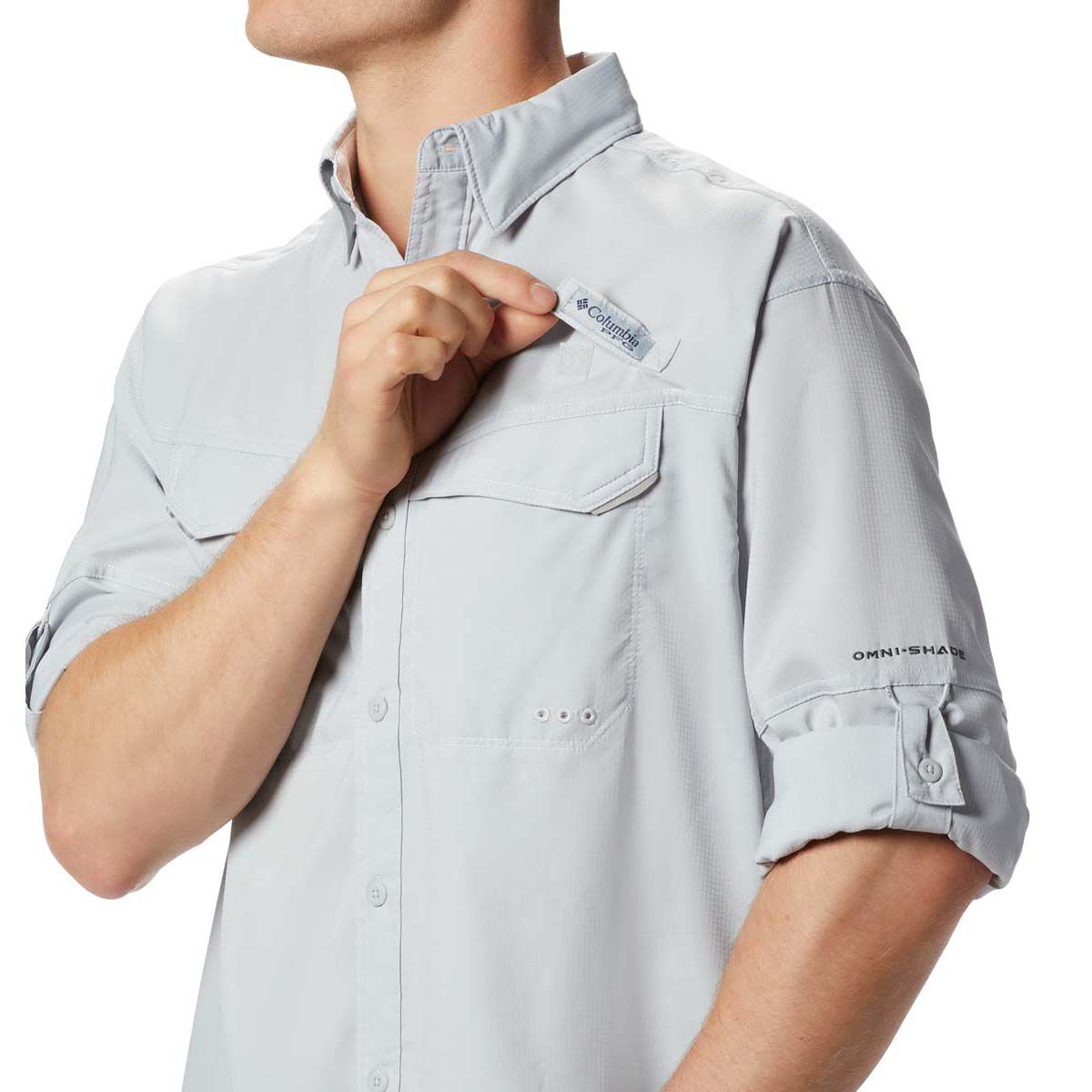 Columbia Men S Low Drag Offshore Long Sleeve Shirt Bcf