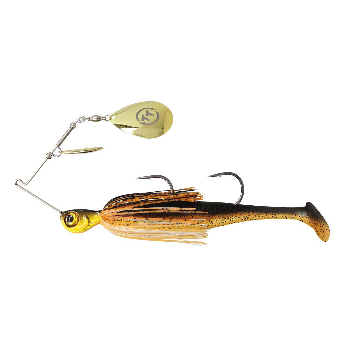 TT Fishing Tornado+ Double Colorado Rigged Spinnerbait Lure 3/4oz Carp, Carp, bcf_hi-res