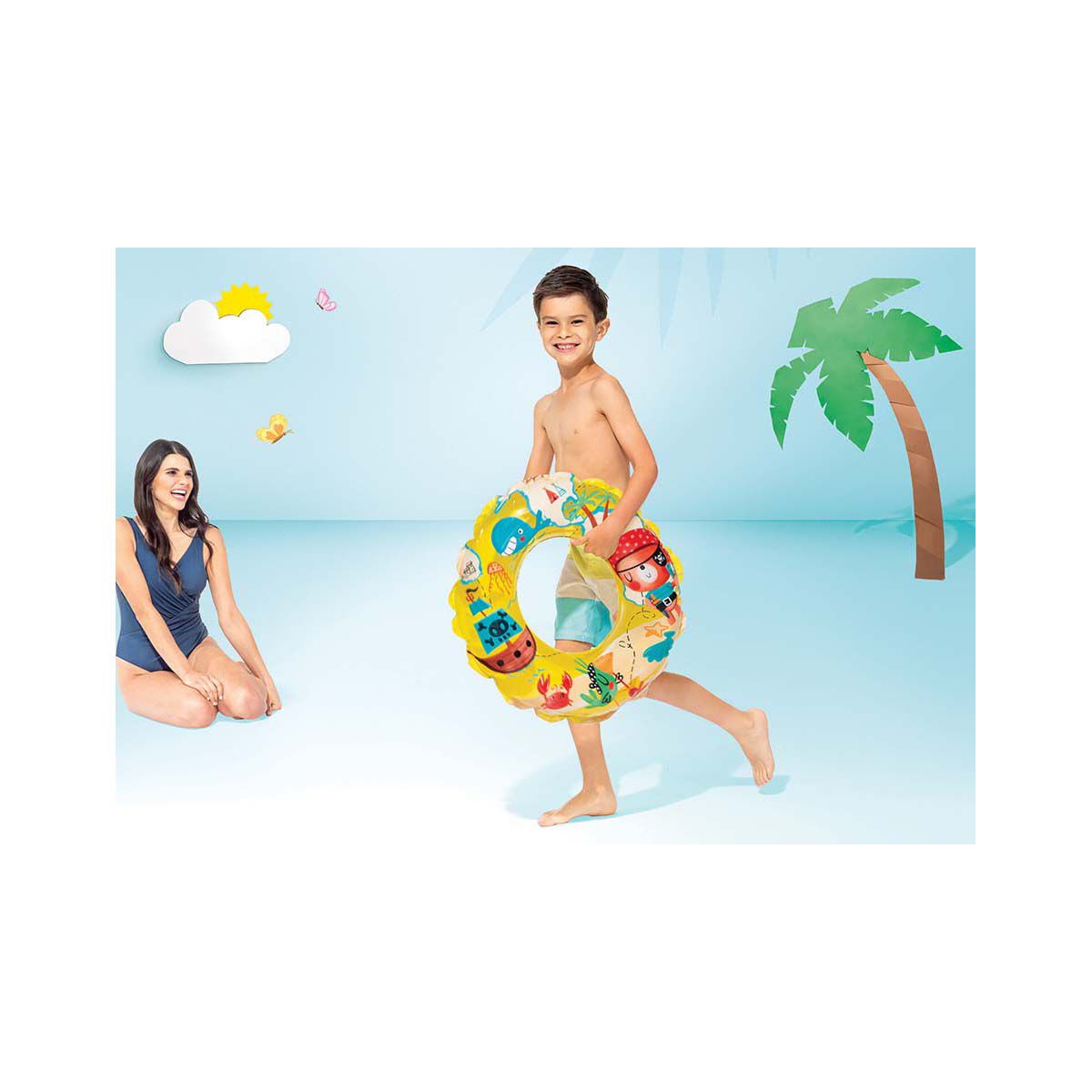 Intex Inflatable Transparent Rings, , bcf_hi-res