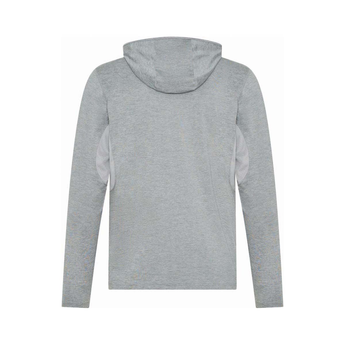 Oakley Men&rsquo;s Elements Long Sleeve Hooded Fishing Shirt Granite Heather S, Granite Heather, bcf_hi-res