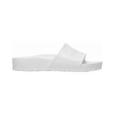 Birkenstock Unisex Barbados EVA Slides, White, bcf_hi-res