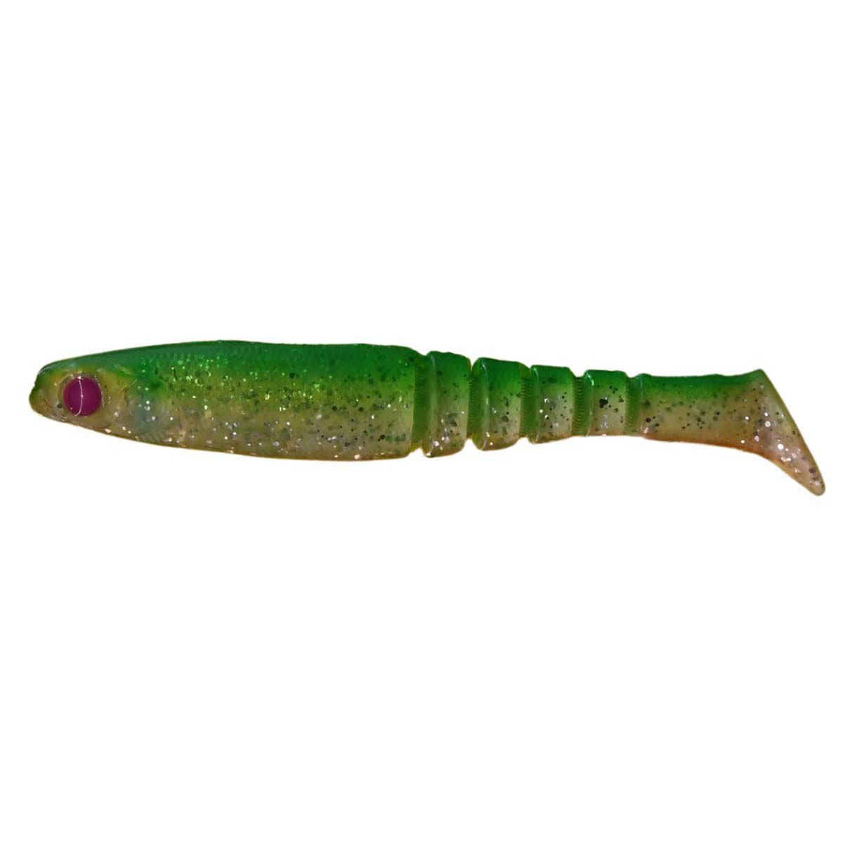 Akame Guppy Soft Plastic Lure 12cm Green Dream, Green Dream, bcf_hi-res