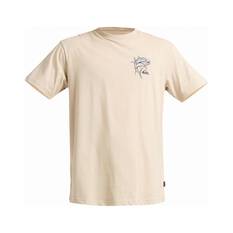 Quiksilver Men’s Catch and Release Short Sleeve Tee Cloudy Gray S, Cloudy Gray, bcf_hi-res