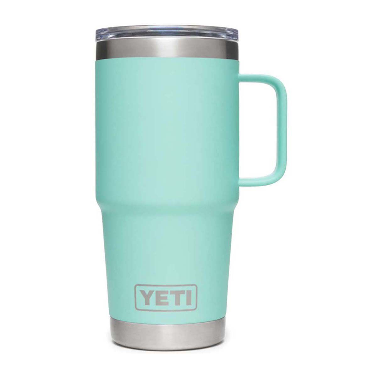YETI&reg; Rambler&reg; Travel Mug 20 oz (591ml) with Stronghold&trade; Lid Seafoam, Seafoam, bcf_hi-res