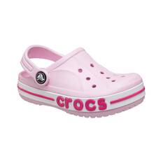 Crocs Kids' Bayaband Clogs, Ballerina Pink, bcf_hi-res