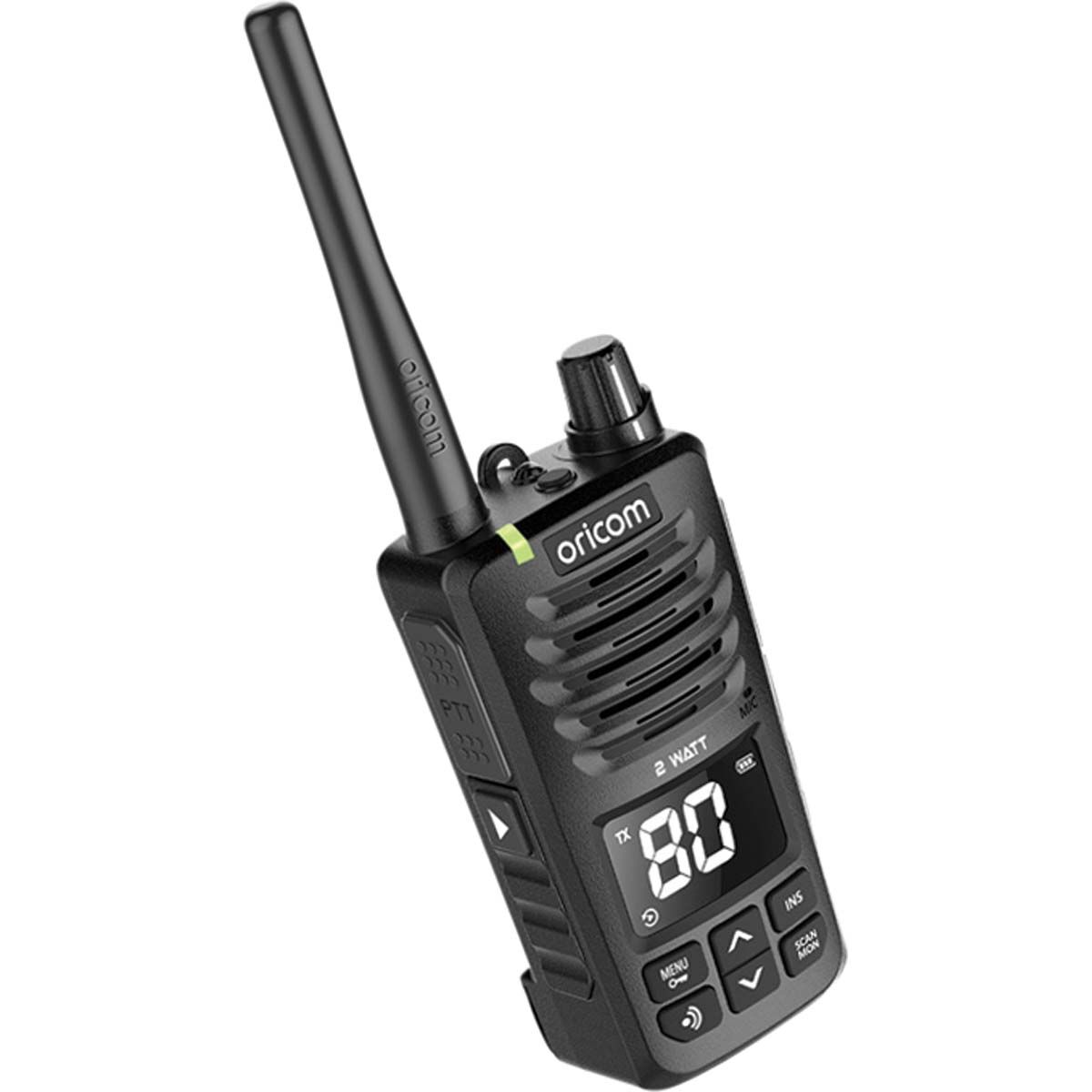 Oricom UHF2600 2W Waterproof Handheld UHF Radio, , bcf_hi-res
