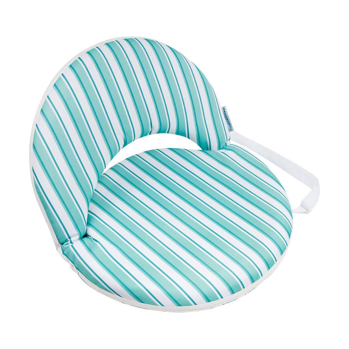 Wanderer Adjustable Beach Seat Pad Ocean Green, , bcf_hi-res