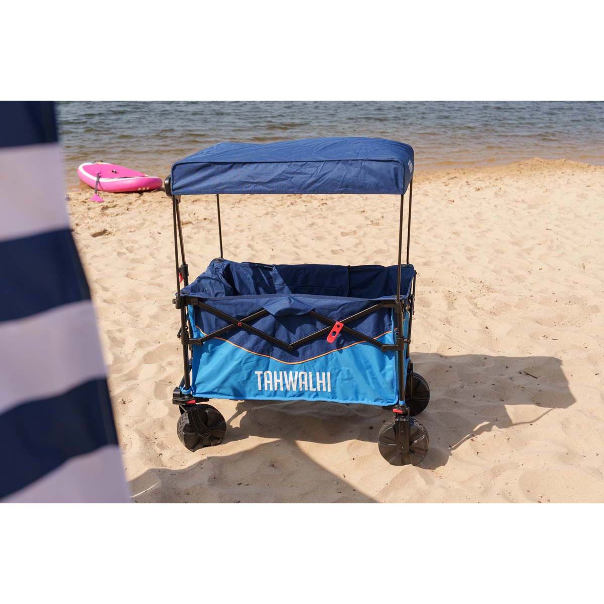 Tahwalhi Premium Quad Fold Beach Cart Canopy, , bcf_hi-res
