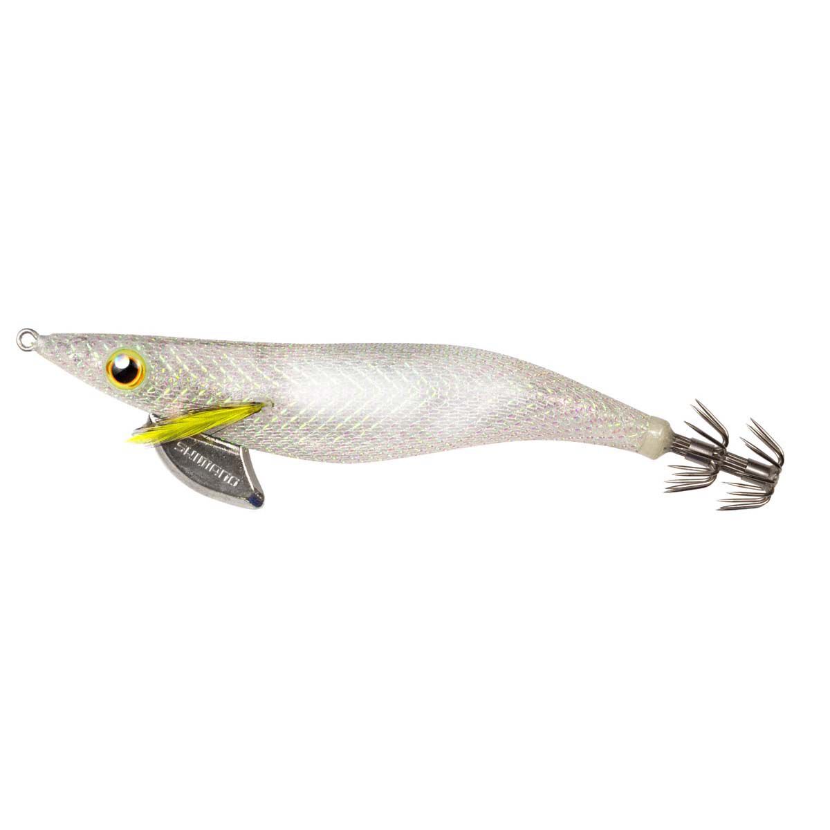 Shimano Sephia Clinch Flash Boost Rattle Squid Jig 2.5 Keimura White, Keimura White, bcf_hi-res