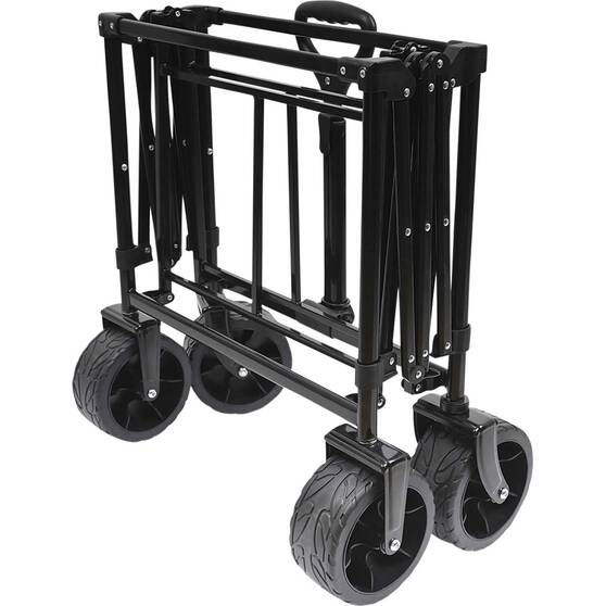 Wanderer Flat Fold Beach Cart 100kg Hibiscus, , bcf_hi-res