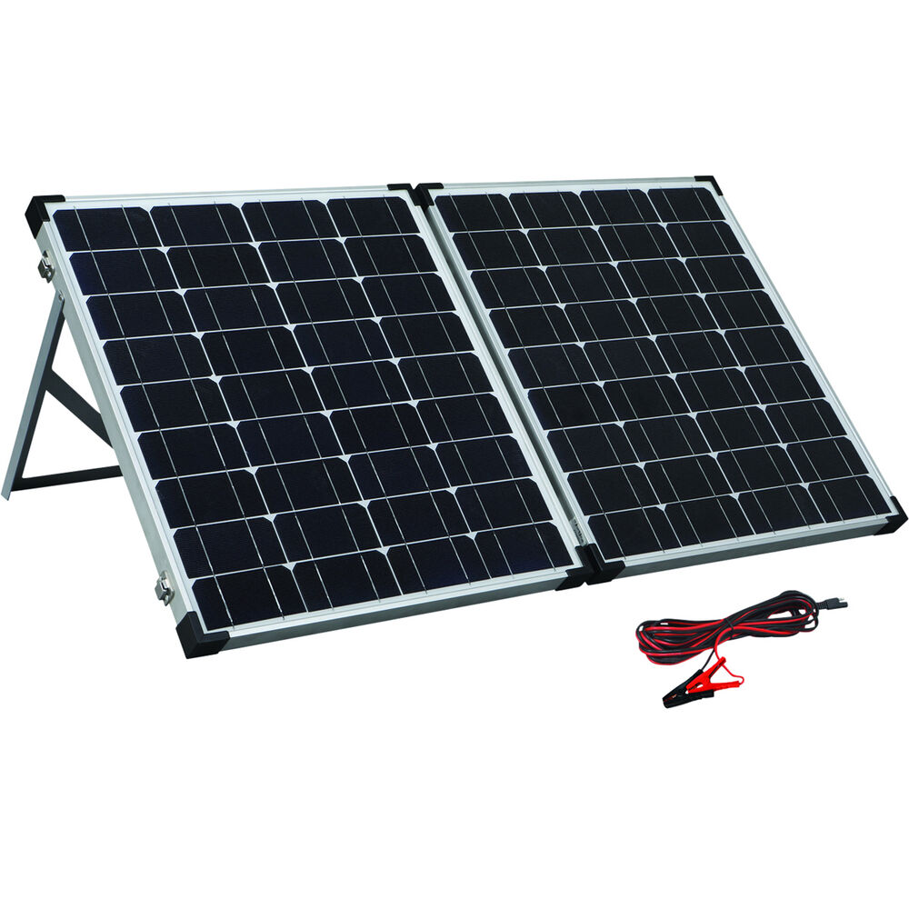 Solution X 100W Folding Solar Panel Kit BCF