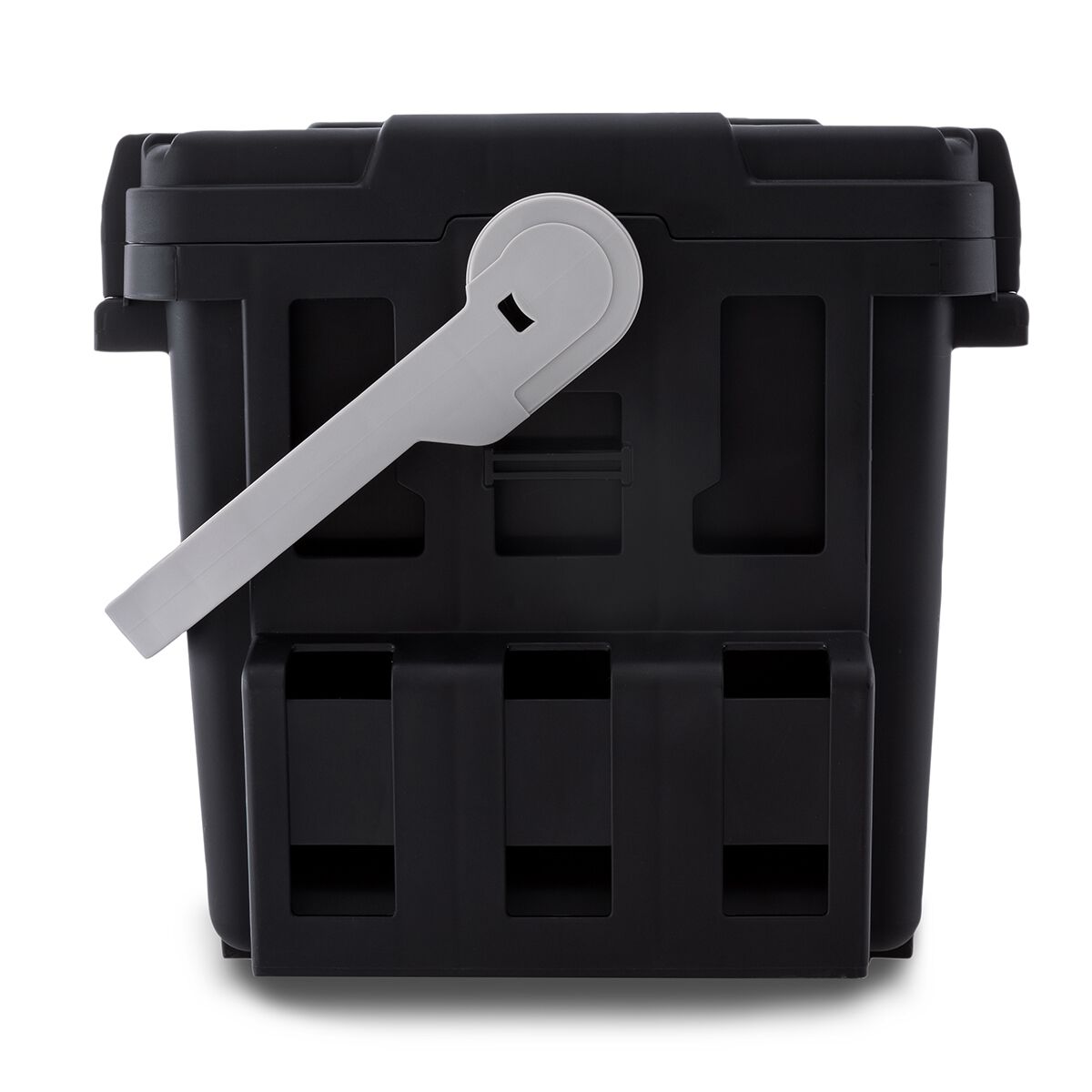 Meiho Bucket Mouth 7000 Tackle Box Black, , bcf_hi-res