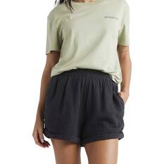 Quiksilver On Vacation Shorts for Women, Black, bcf_hi-res