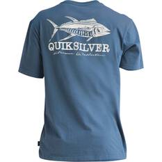 Quiksilver Men’s School’s Out Short Sleeve Tee Majolica Blue S, Majolica Blue, bcf_hi-res
