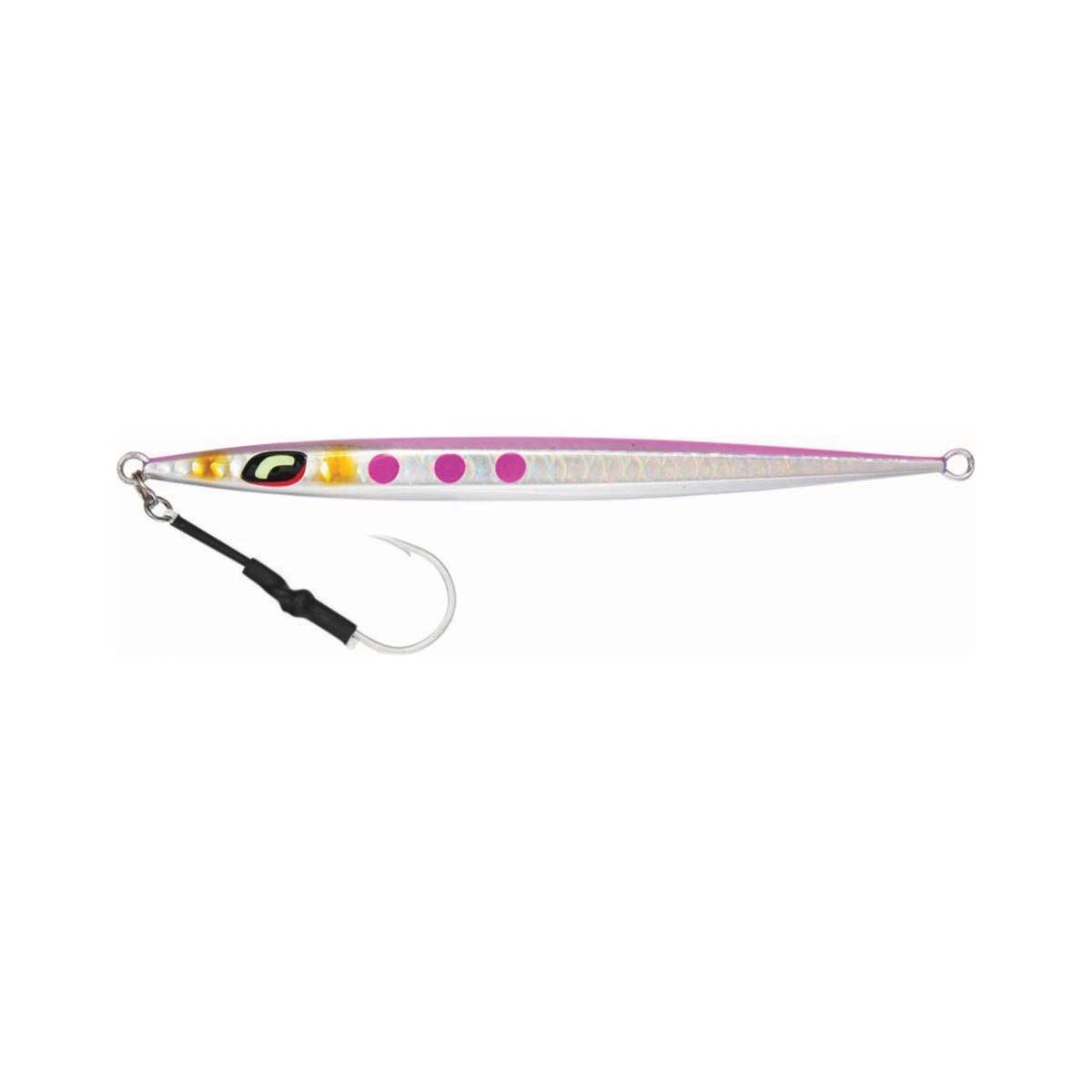 Shimano Ocea Easy Pebble Fall Jig Lure 350g Pink Lumo, Pink Lumo, bcf_hi-res