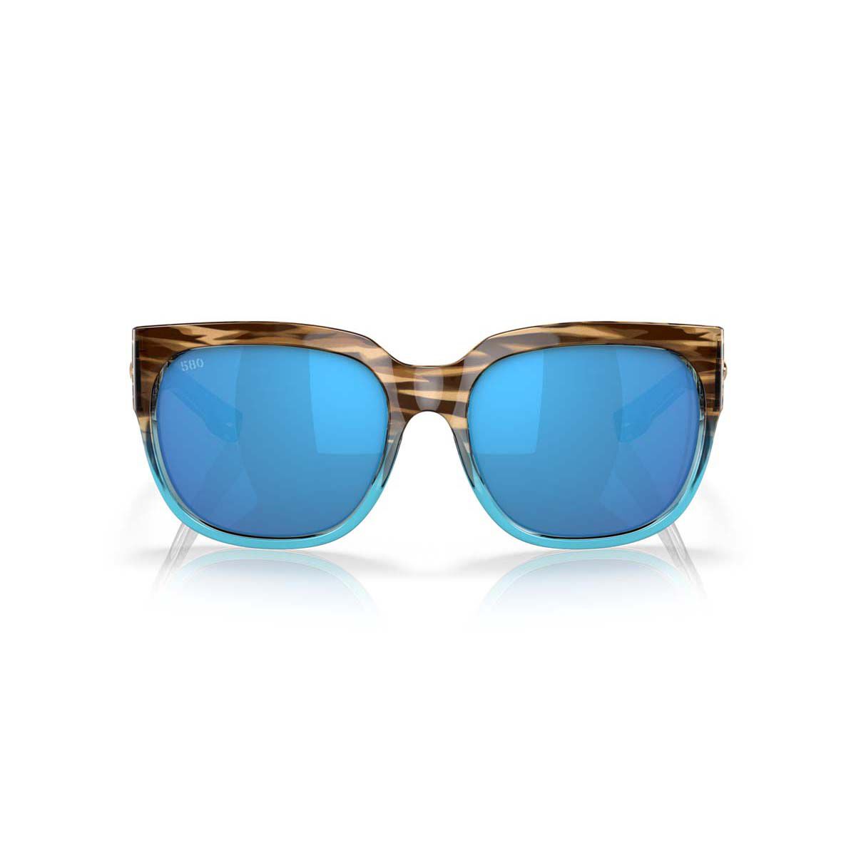 Costa Water Woman 2 Polarised Sunglasses Brown with Blue Lens, , bcf_hi-res