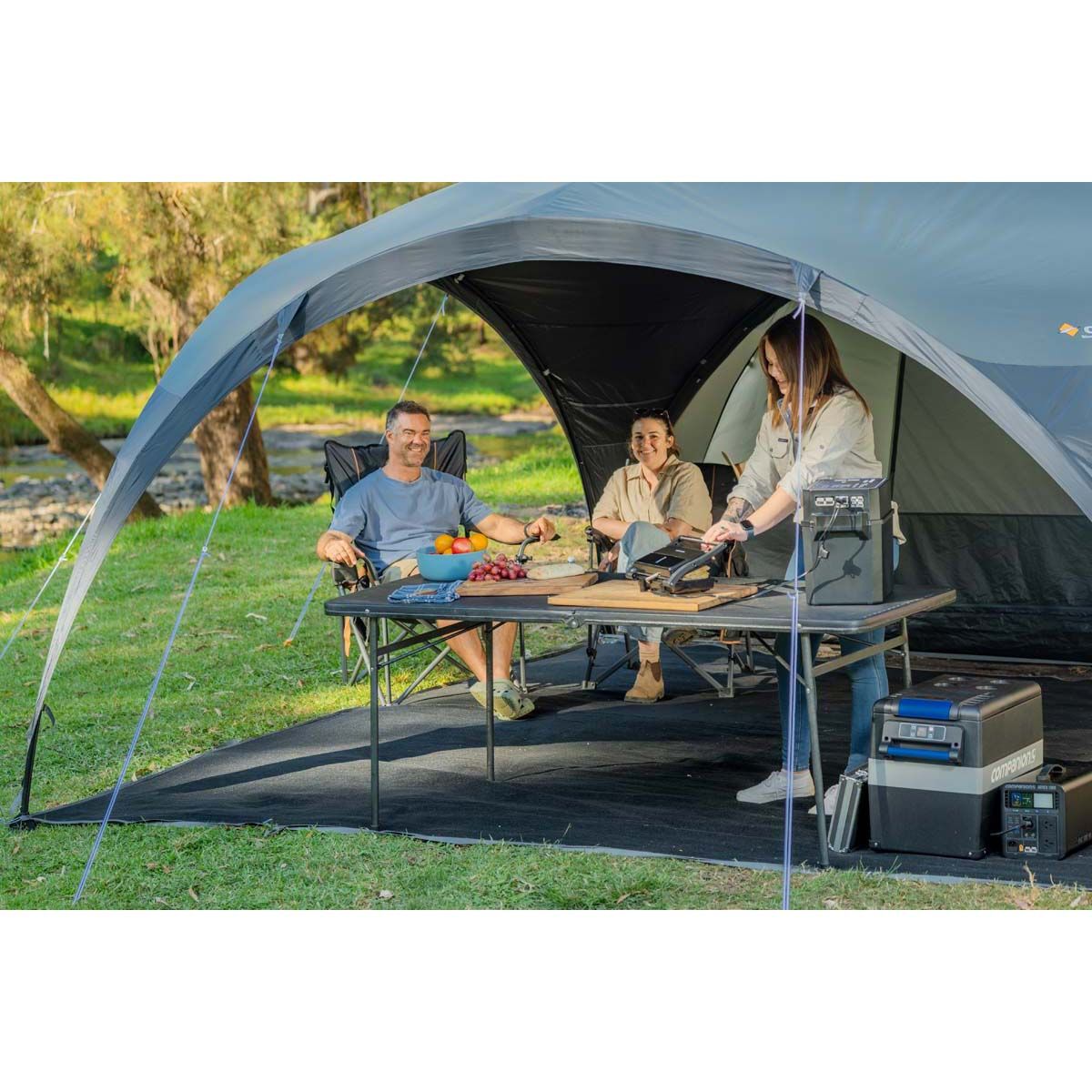OZtrail BlockOut Dome Shelter 4.2m, , bcf_hi-res