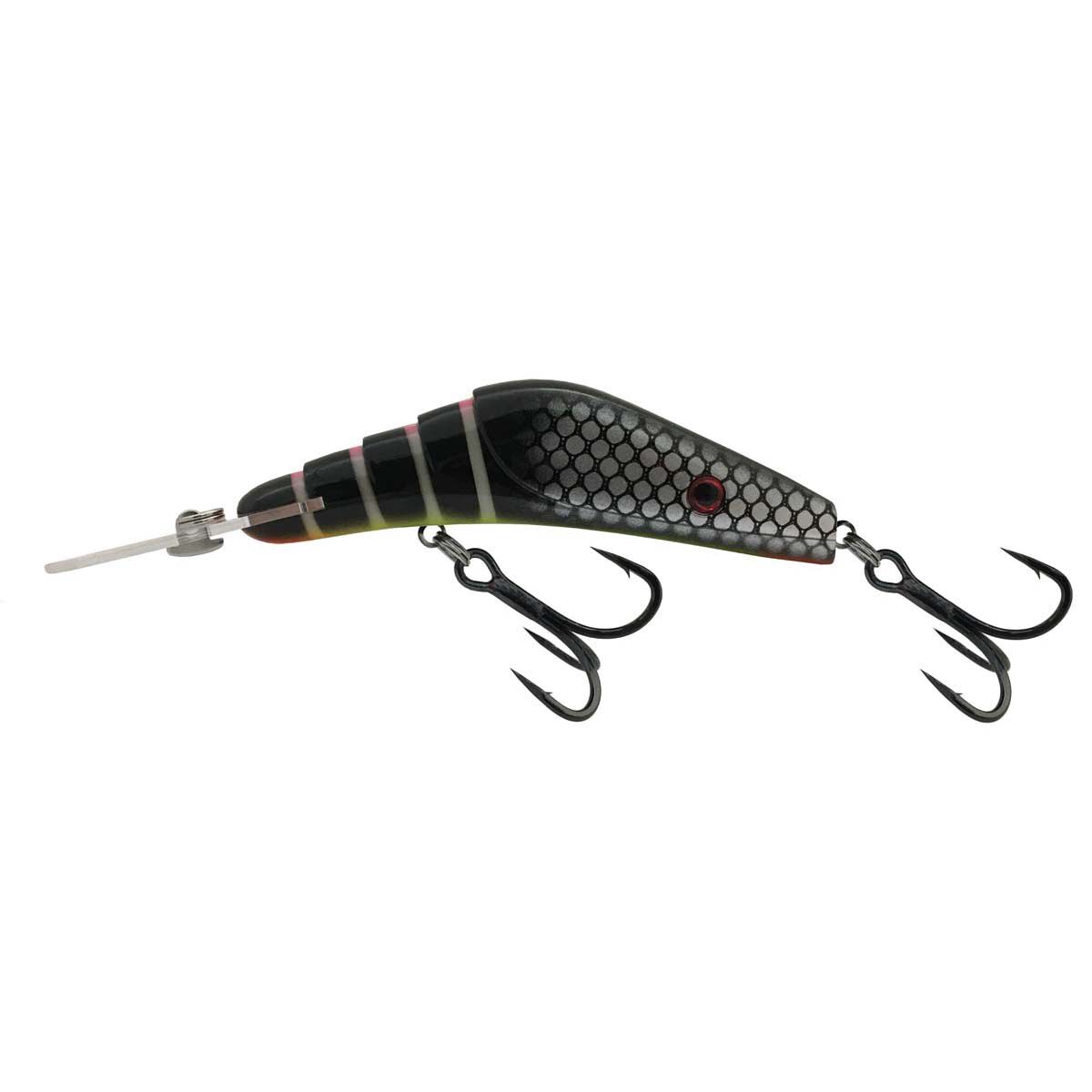 Warlock Cod Lolly 10+ Hard Body Lure 120mm Black Scale, Black Scale, bcf_hi-res
