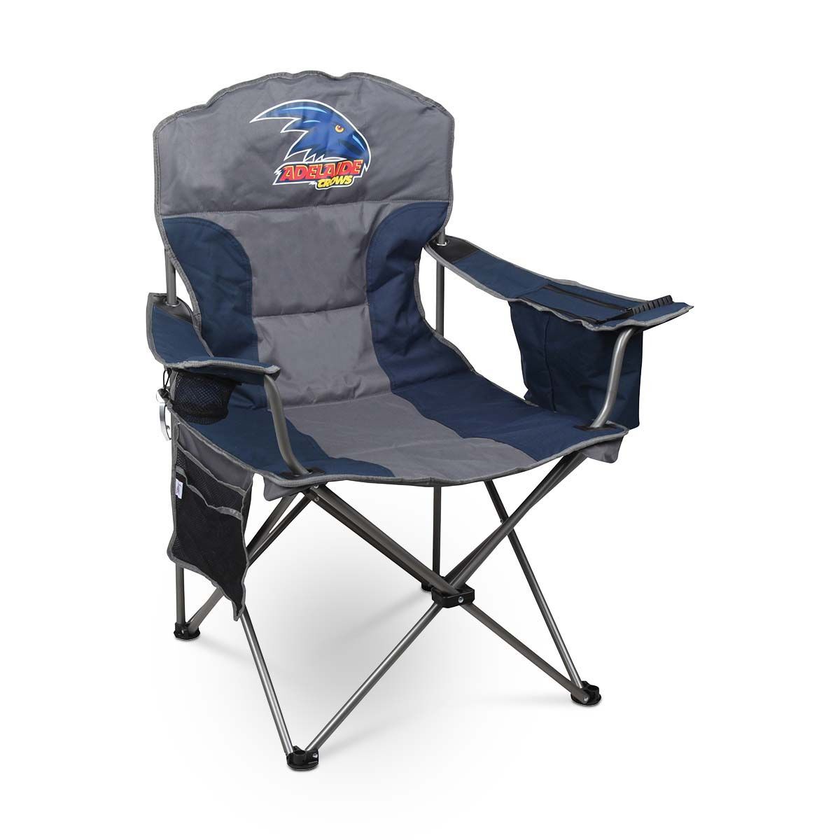 AFL Adelaide Crows Cooler Arm Chair 130kg, , bcf_hi-res