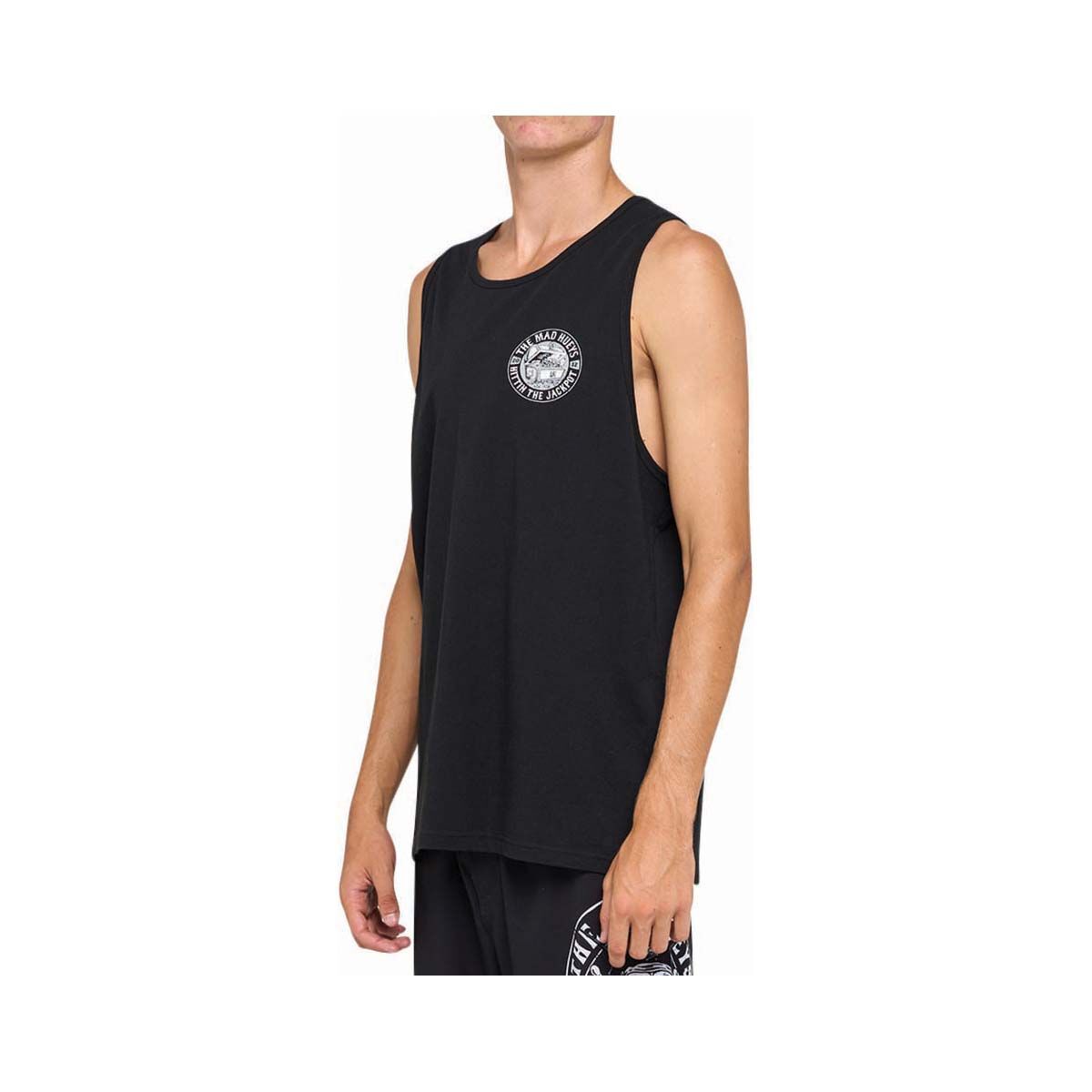 The Mad Hueys Men's Hittin&rsquo; The Jackpot Muscle Tank, Black, bcf_hi-res