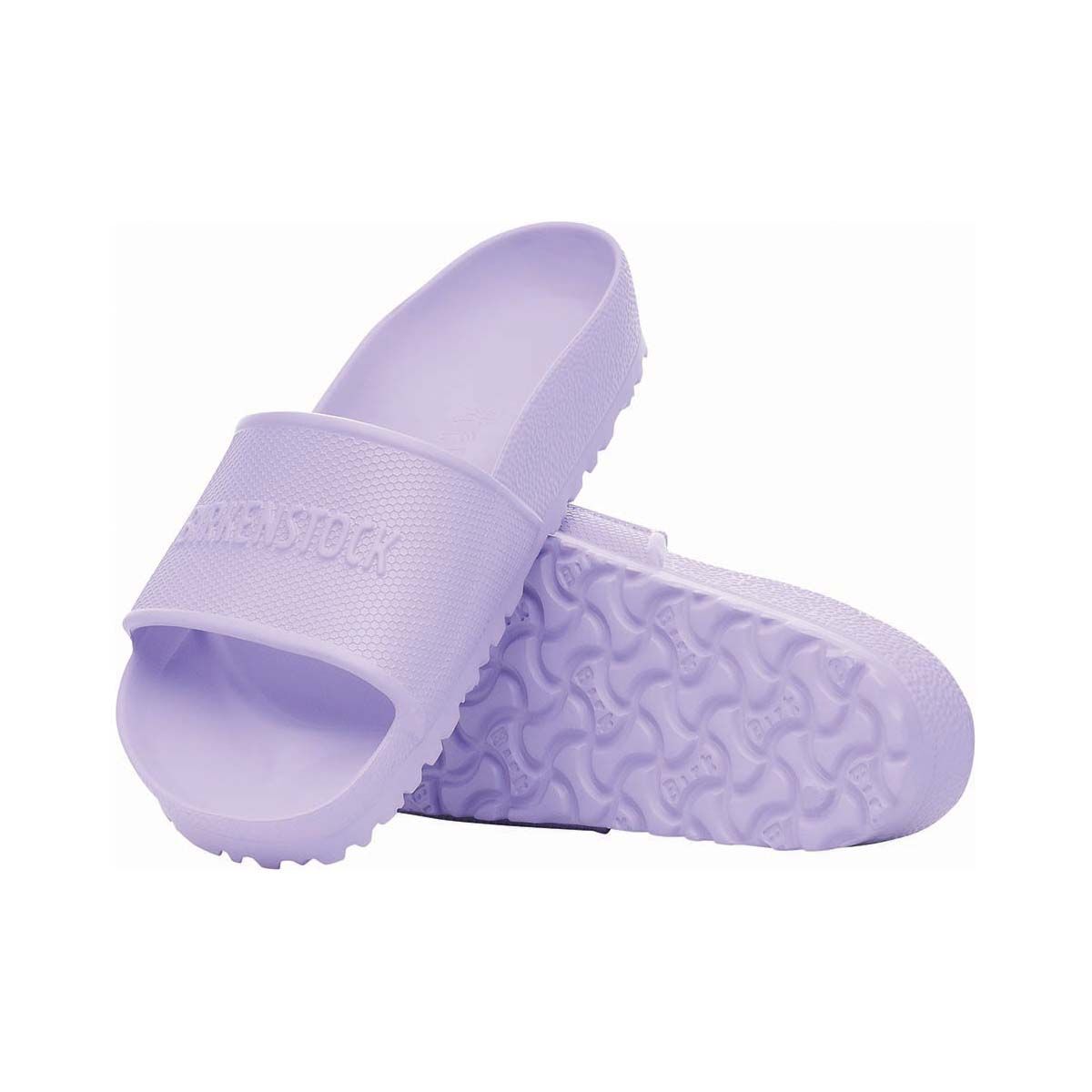 Birkenstock Unisex Barbados EVA Slides Purple Fog 36, Purple Fog, bcf_hi-res