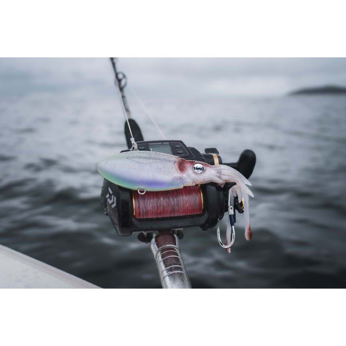 Nomad Squidtrex Vibe Lure 220mm Brown Sparkle, Brown Sparkle, bcf_hi-res