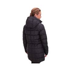 Macpac Women's Aurora Down Puffer Coat Black 8, Black, bcf_hi-res
