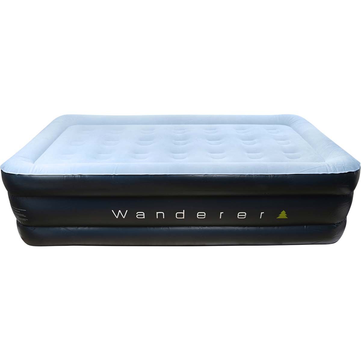 Wanderer Premium Double High Twin Air Bed with 240V Pump, , bcf_hi-res