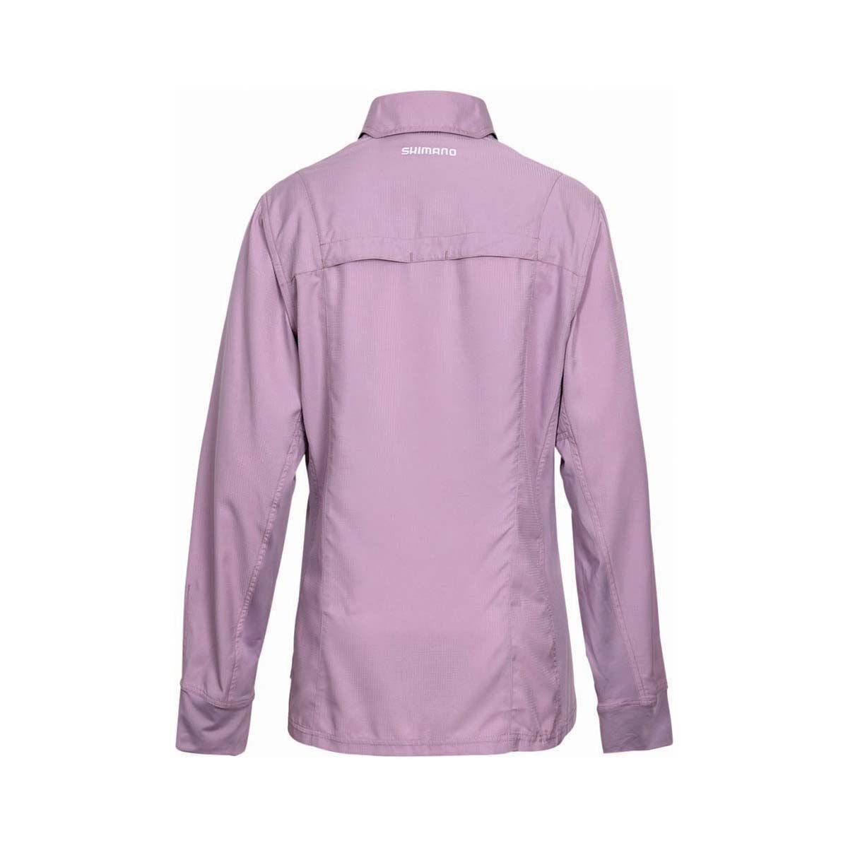 Shimano Women's Pro Vented Fishing Shirt Orchid Hush 8, Orchid Hush, bcf_hi-res