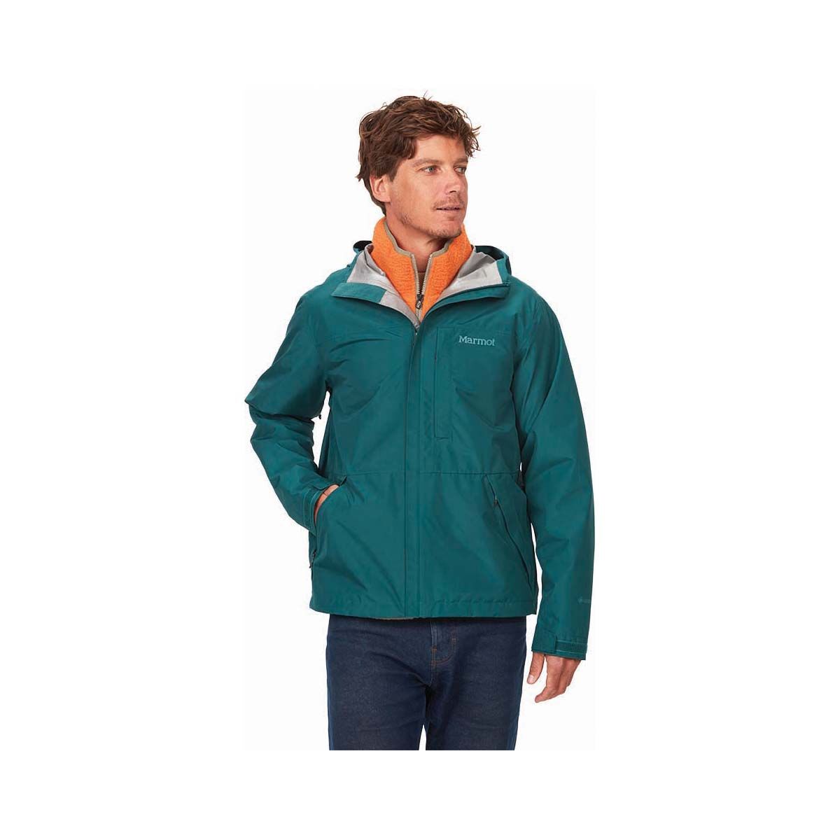 Marmot Men&rsquo;s Waterproof Minimalist GORE-TEX Jacket Dark Green S, Dark Green, bcf_hi-res