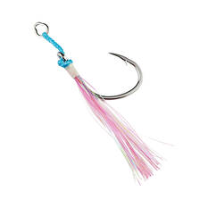 Harbor Single Assist Hook Pink Glow 1/0, Pink Glow, bcf_hi-res