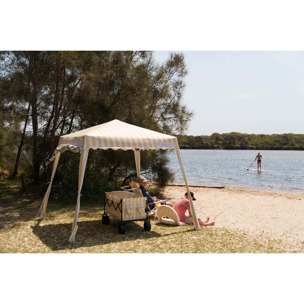 Wanderer Summer Yellow Stripe Gazebo, , bcf_hi-res