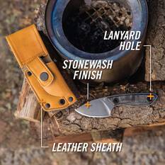 Gerber Stowe Micarta Fixed Blade Knife, , bcf_hi-res