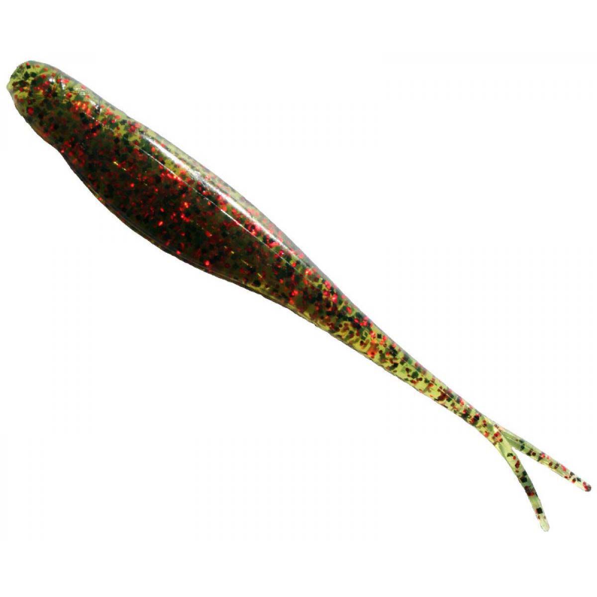 ZMan Lure StreakZ Soft Plastic Lure 3.75in 6 Pack Watermelon Red, Watermelon Red, bcf_hi-res
