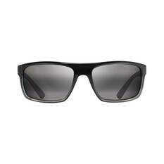 Maui Jim Men's Byron Bay Sunglasses Black with Grey Lens, , bcf_hi-res
