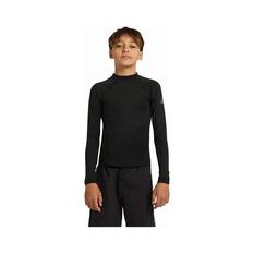 Quiksilver Youth Everyday Heat Panel Rashie Black 8, Black, bcf_hi-res