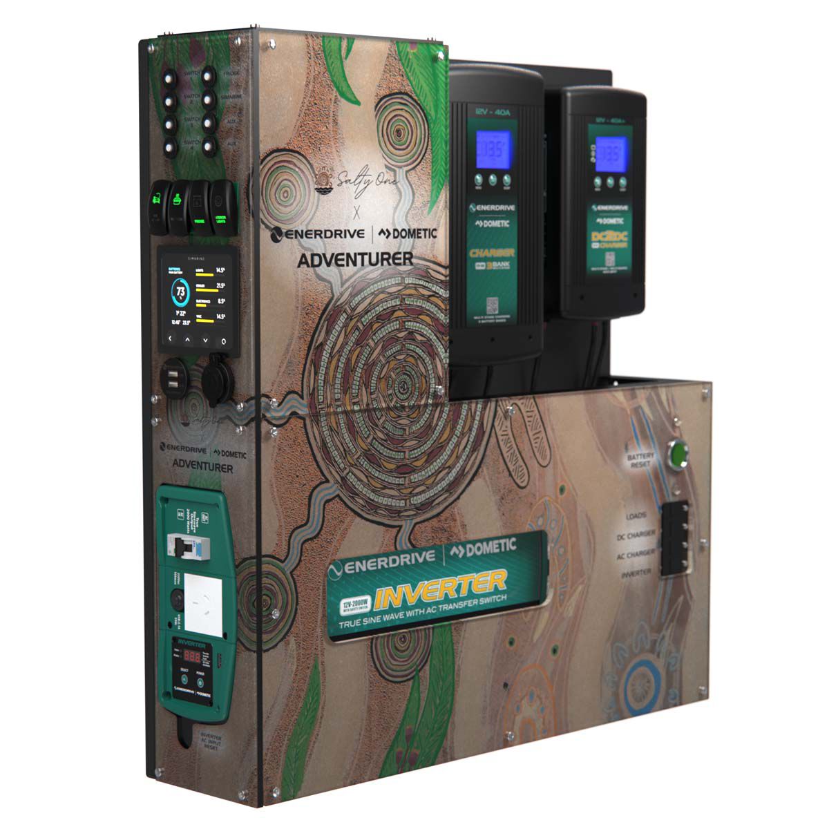 Enerdrive Salty One x Adventurer Power System, , bcf_hi-res