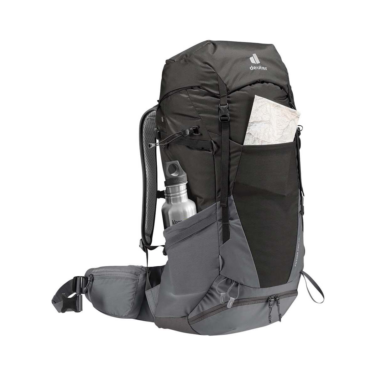 deuter Futura Pro 40L Graphite Trekking Pack, , bcf_hi-res