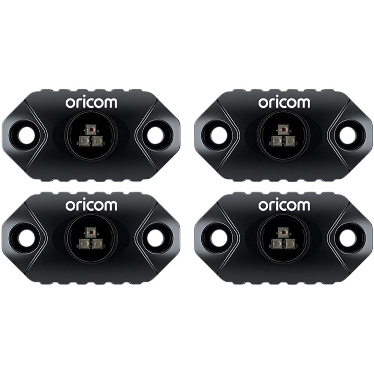 Oricom LED RGB Rock Lights 4 Pack, , bcf_hi-res