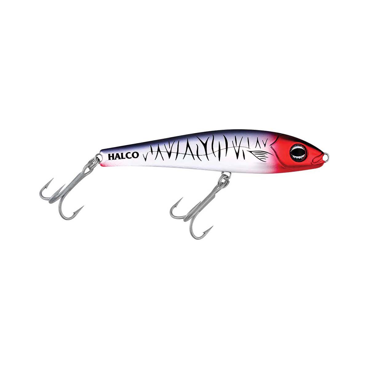 Halco Slidog Lure 125mm Chrome Tiger, Chrome Tiger, bcf_hi-res