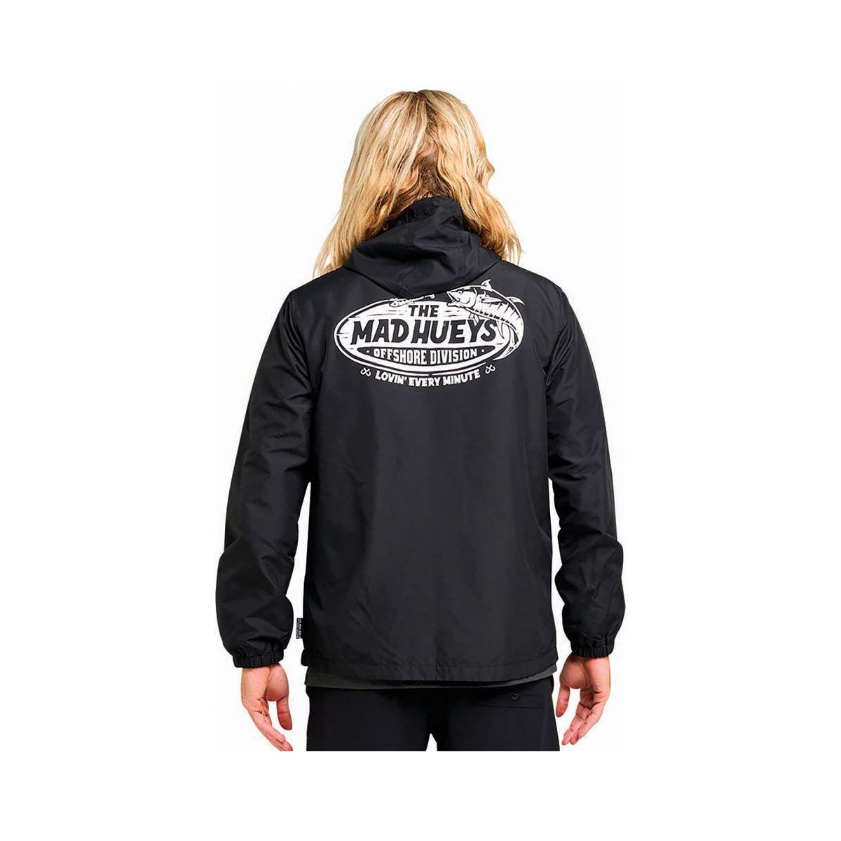 The Mad Hueys Men&rsquo;s Lovin Every Minute Spray Jacket Black S, Black, bcf_hi-res